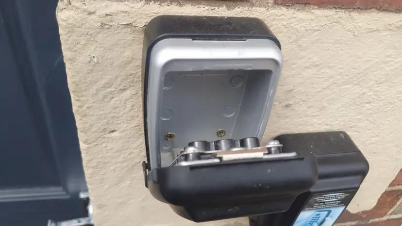 Professional key safe installation service by AD Locksmithing