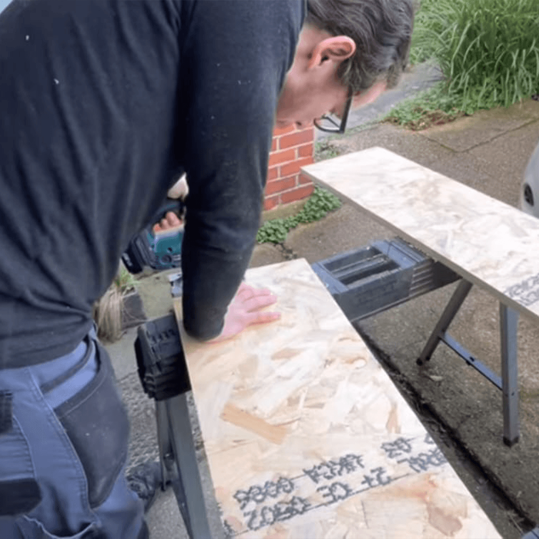 Rapid response boarding up for broken windows - Professional installation process