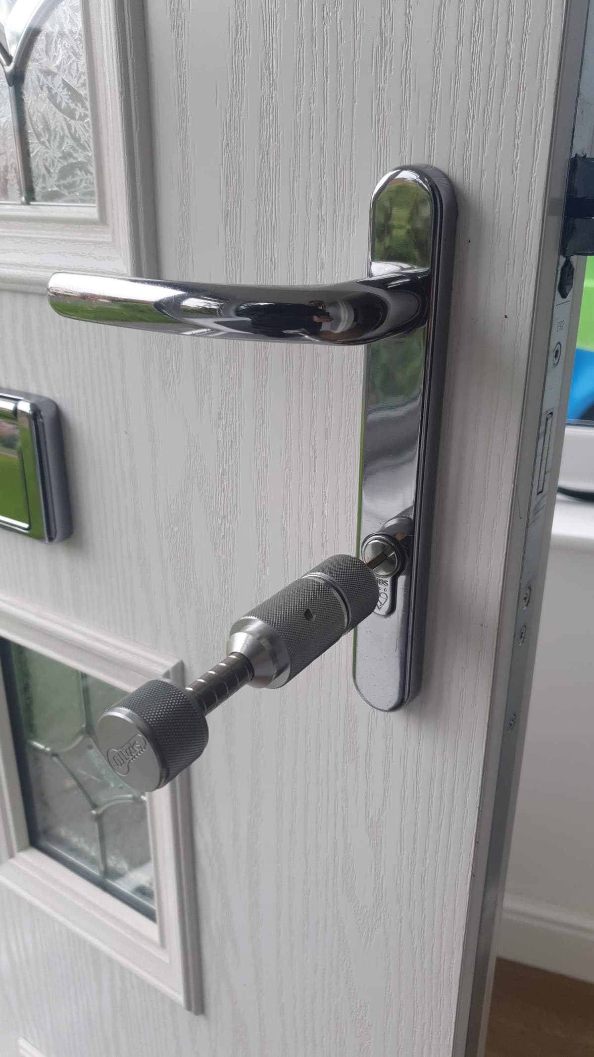 Non-destructive entry on a locked door using ABS cylinder tools