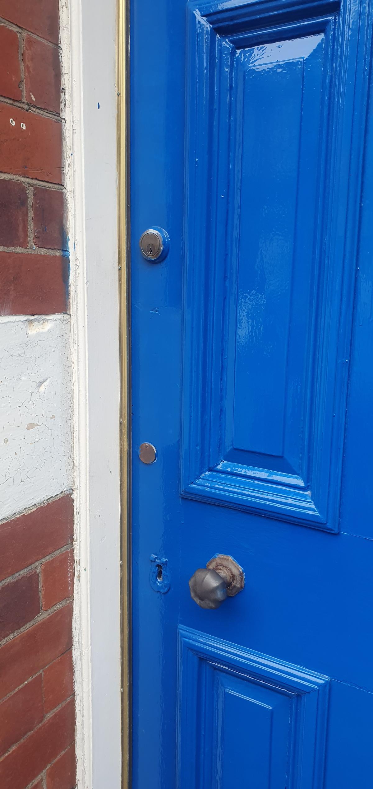 An emergency locksmith job with a door that's owner has been locked out.