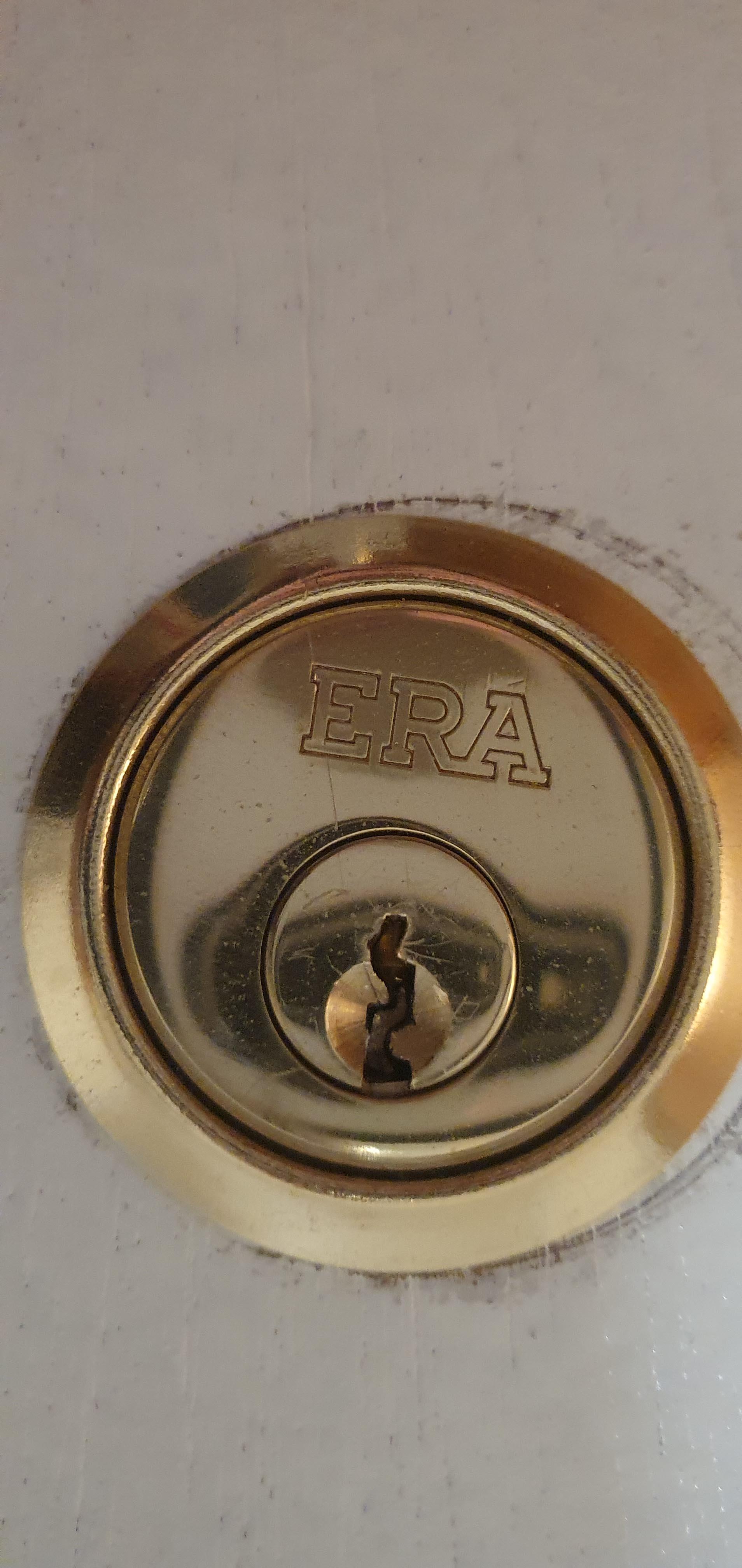 A fixed locked that was fixed by AD Locksmithing