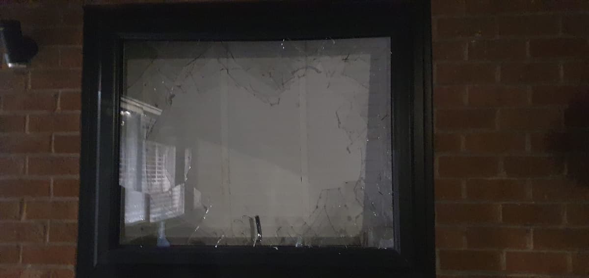 Emergency Locksmith Solutions Bordered up window image